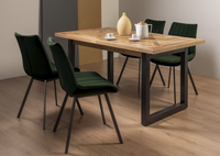 Indus Dining Collection - Rustic Oak