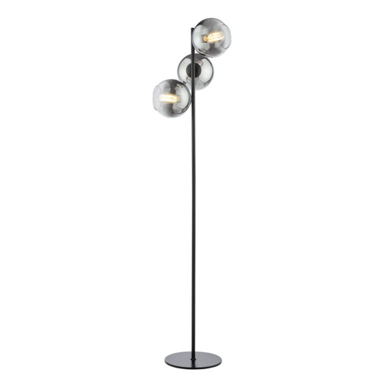 Lycia Lighting Collection - Matt Black and Smoked Ombre