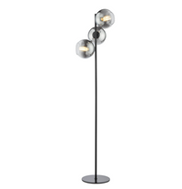 Lycia Lighting Collection - Matt Black and Smoked Ombre
