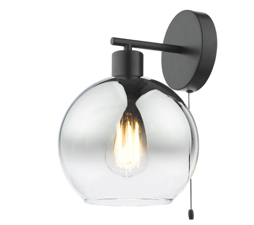 Lycia Lighting Collection - Matt Black and Smoked Ombre
