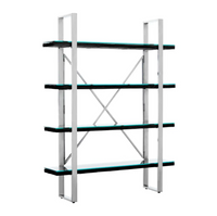Kerala Living Collection - Black/Stainless Steel