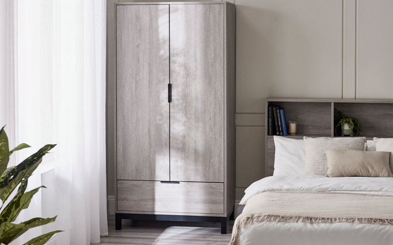 Bali Bedroom Collection - Grey Oak