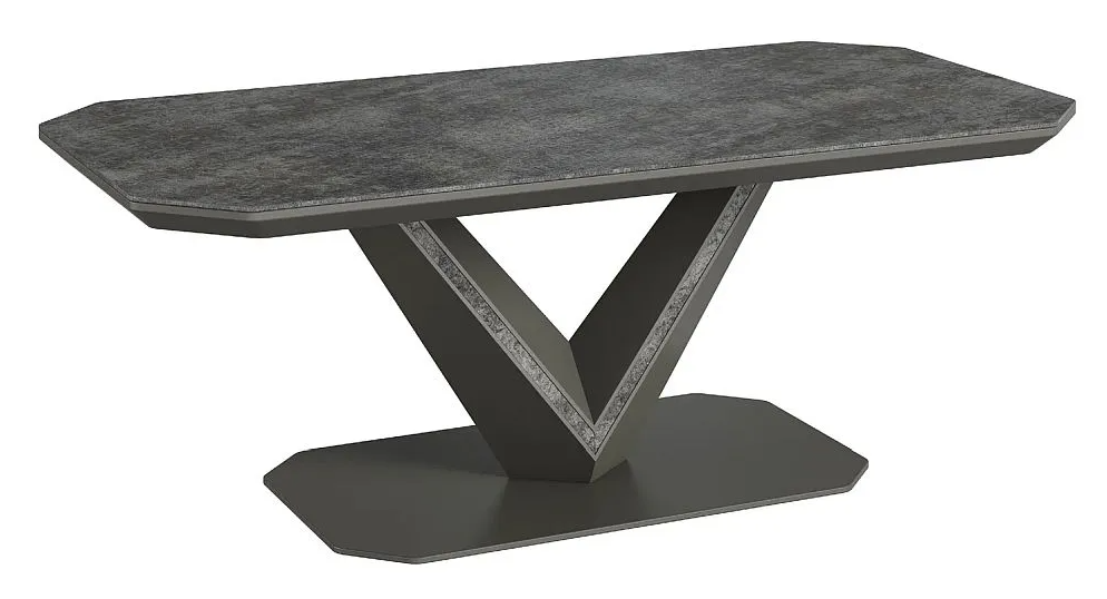 Bellagio Table Collection - Grey
