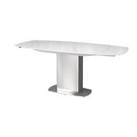 Olivia Glass Swivel Extending Dining Table Collection
