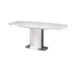 Olivia Glass Swivel Extending Dining Table Collection
