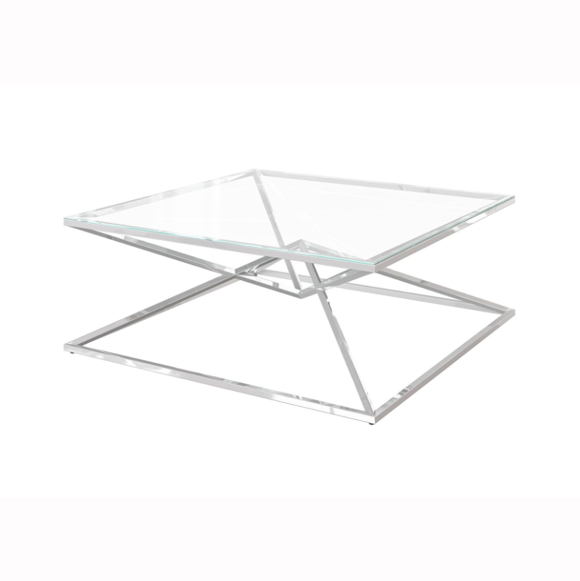 Prism Occasional Tables - Clear Glass