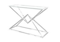 Prism Occasional Tables - Clear Glass