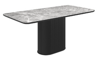Roberto Dining Collection - Gloss Light Grey