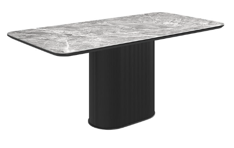 Roberto Dining Collection - Gloss Light Grey
