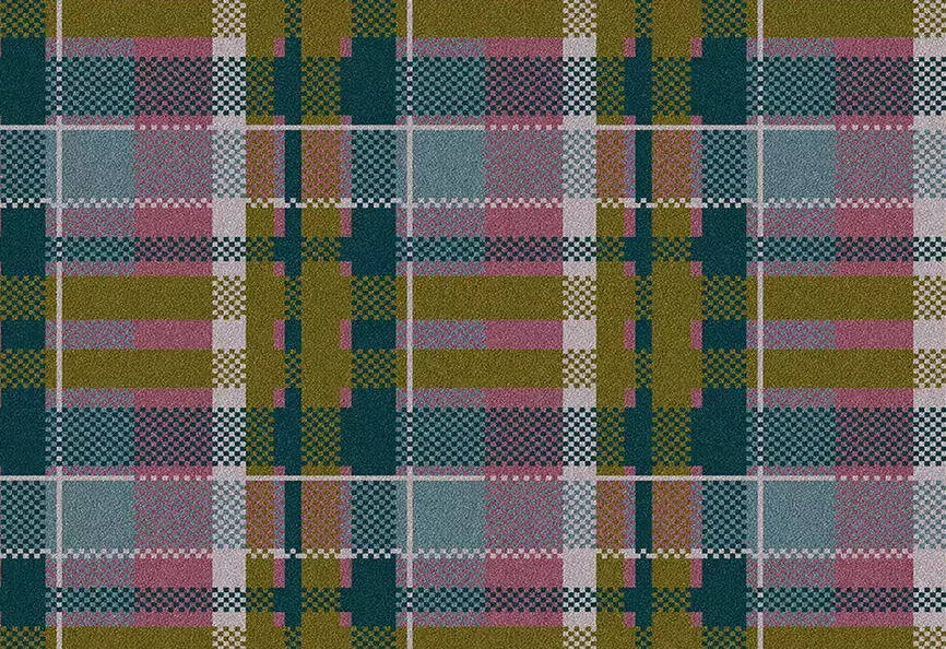Alternative Flooring - Quirky Tartan Carpet