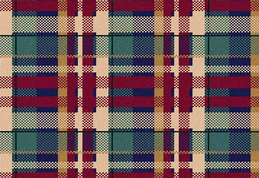 Alternative Flooring - Quirky Tartan Carpet