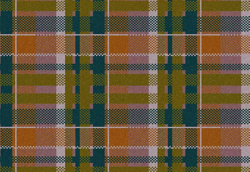 Alternative Flooring - Quirky Tartan Carpet