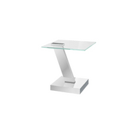 Sparta Occasional Tables - Clear Glass