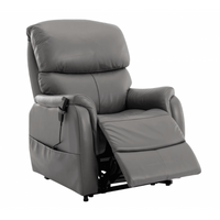 Normandy Riser/Recliner - Grey Leather