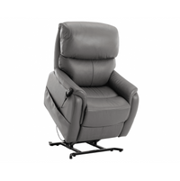 Normandy Riser/Recliner - Grey Leather