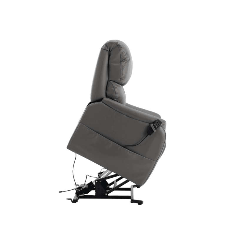 Normandy Riser/Recliner - Grey Leather