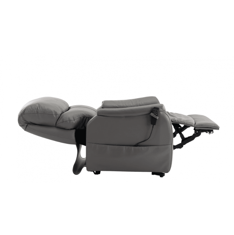 Normandy Riser/Recliner - Grey Leather