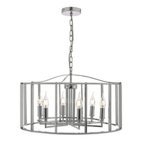 Myka Pendant Collection - Polished Chrome