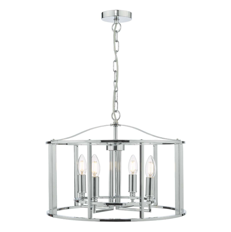 Myka Pendant Collection - Polished Chrome
