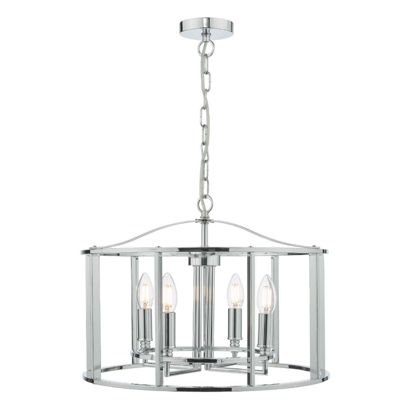 Myka Pendant Collection - Polished Chrome