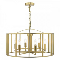 Myka Pendant Collection - Brushed Bronze