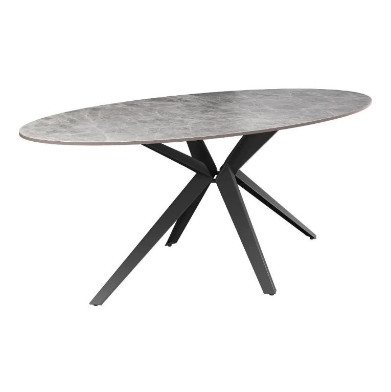 Vitalli Dining Collection - Gloss Grey