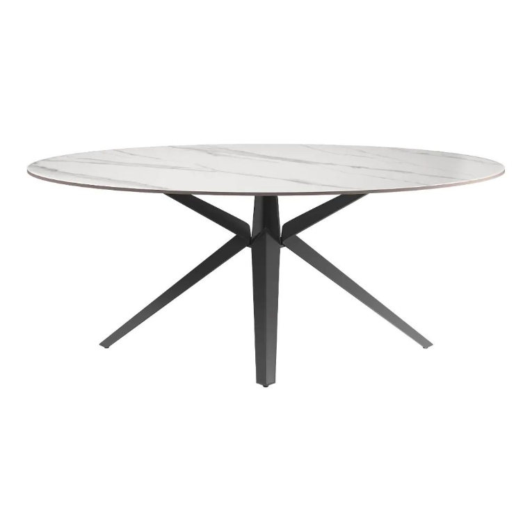 Vitalli Dining Collection - Gloss White