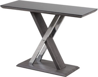 Xavi Occasional Tables - Grey Walnut/Black
