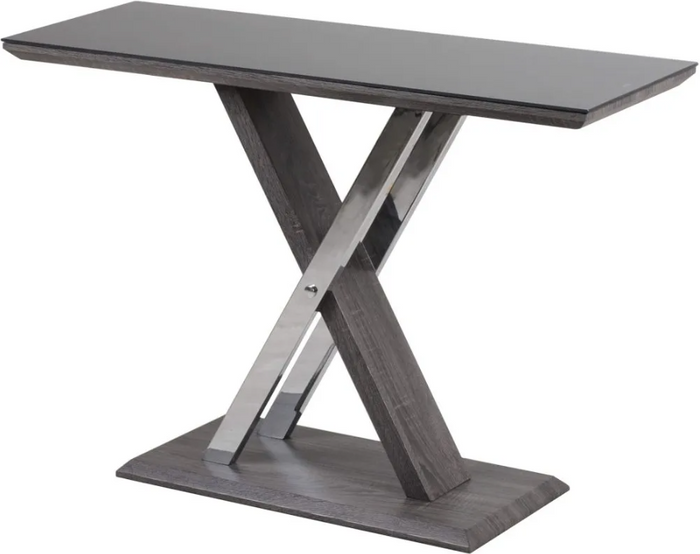 Xavi Occasional Tables - Grey Walnut/Black