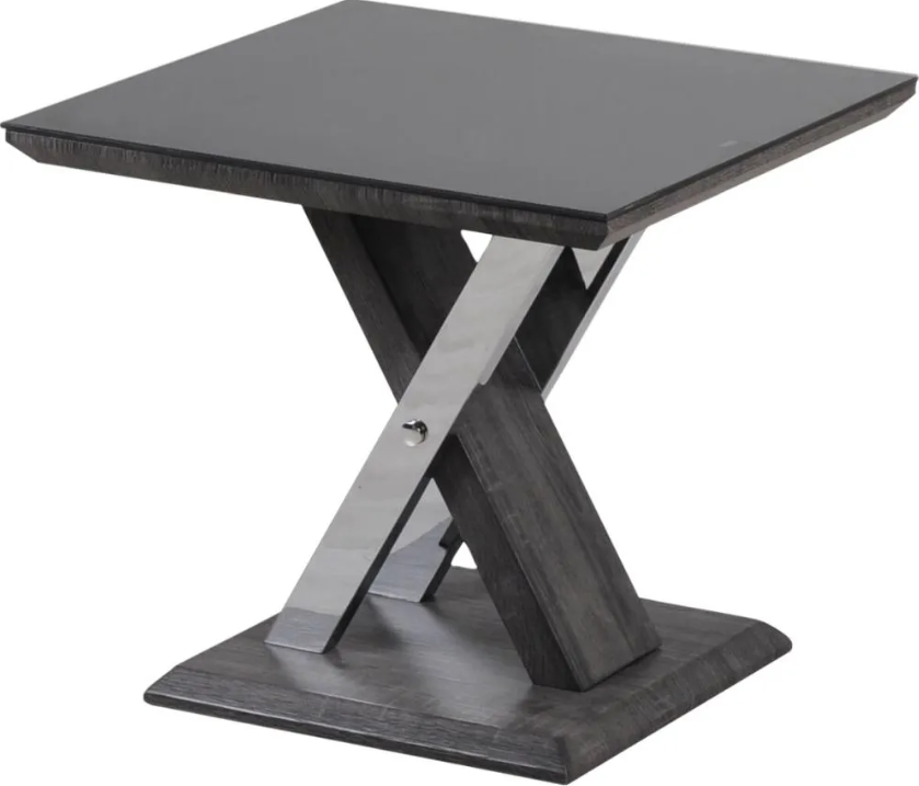 Xavi Occasional Tables - Grey Walnut/Black