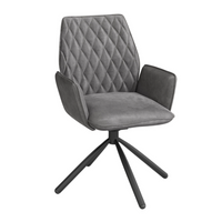 Zanetti Swivel Dining Chairs (pair)