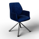 Zanetti Swivel Dining Chairs (pair)