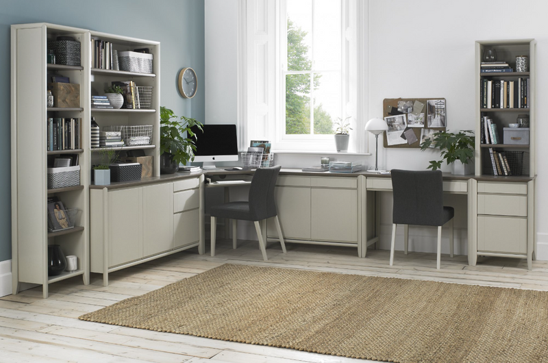 Bergen Living Collection - Grey Washed Oak and Soft Grey