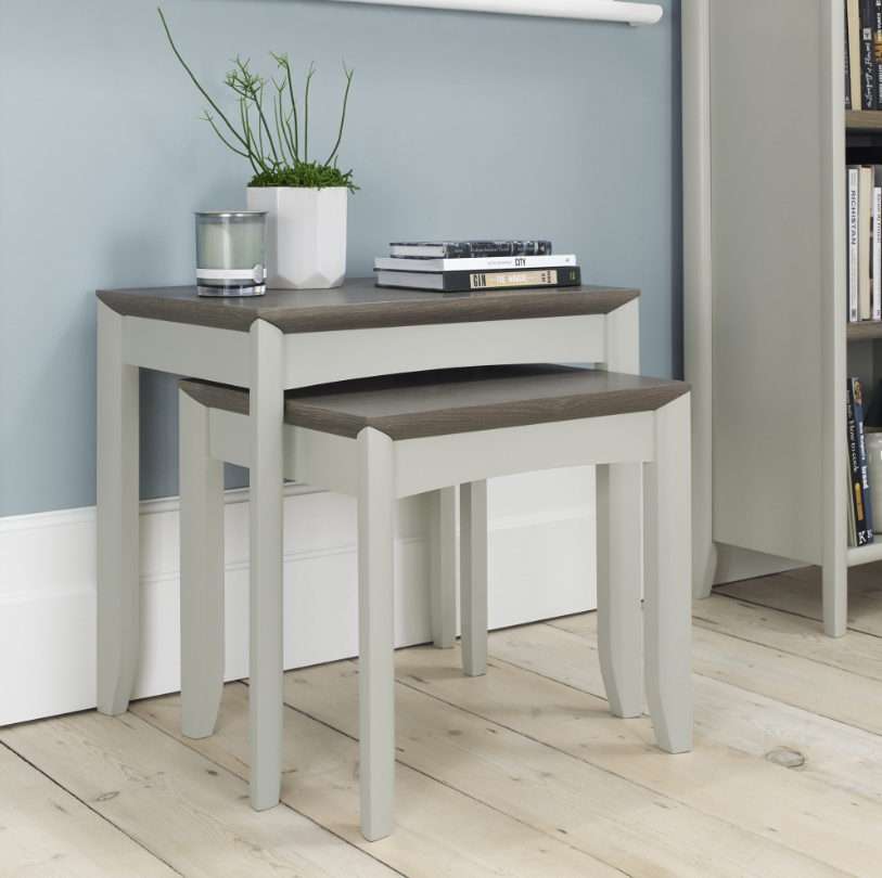 Bergen Living Collection - Grey Washed Oak and Soft Grey