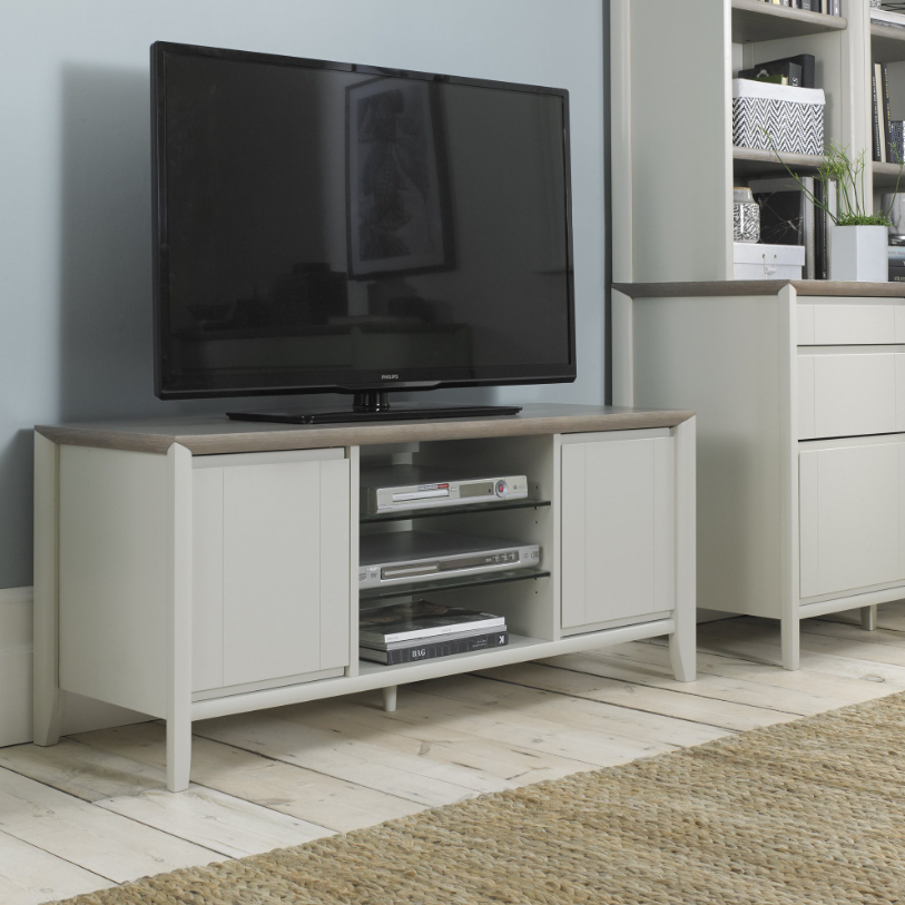 Bergen Living Collection - Grey Washed Oak and Soft Grey