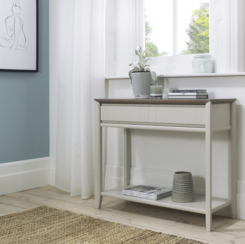 Bergen Living Collection - Grey Washed Oak and Soft Grey
