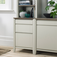 Bergen Living Collection - Grey Washed Oak and Soft Grey