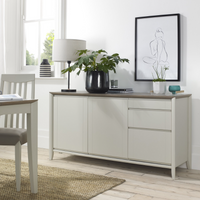 Bergen Living Collection - Grey Washed Oak and Soft Grey