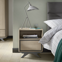 Brunel Bedroom Collection - Scandi Oak and Dark Grey