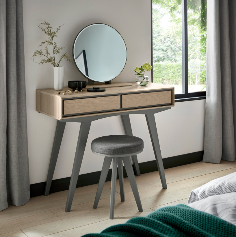 Brunel Bedroom Collection - Scandi Oak and Dark Grey