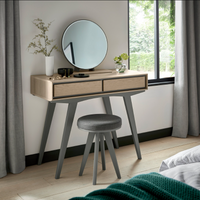 Brunel Bedroom Collection - Scandi Oak and Dark Grey