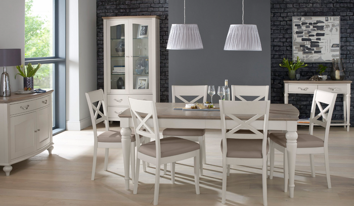 Montreux Living Collection - Grey Washed Oak and Soft Grey