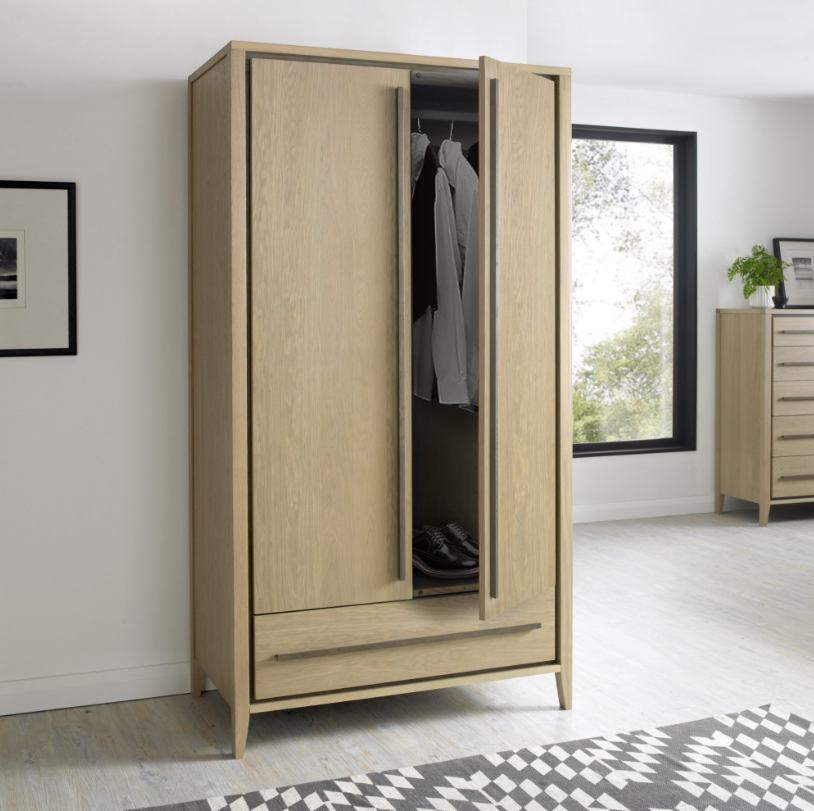 Rimini Bedroom Collection - Aged Oak and Weathered Oak