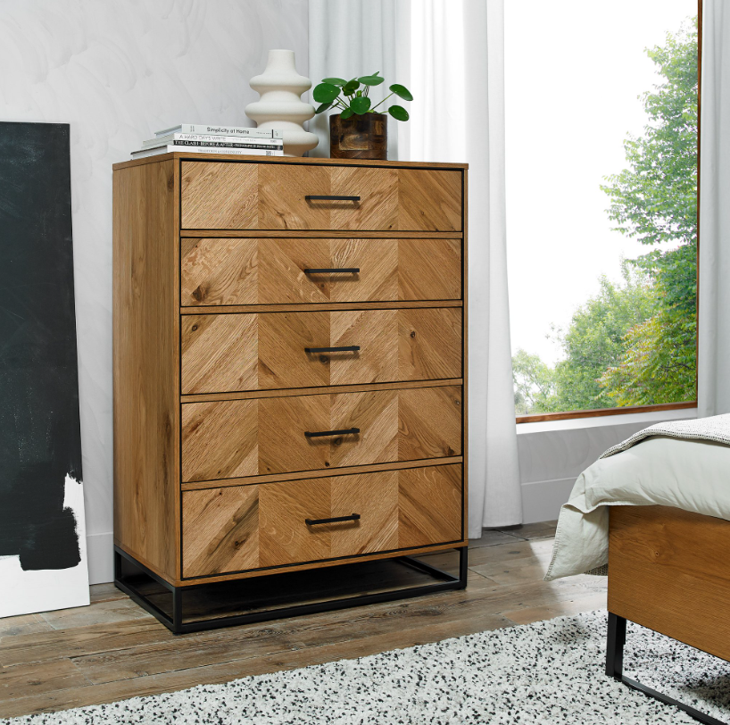 Riva Oak Bedroom Collection