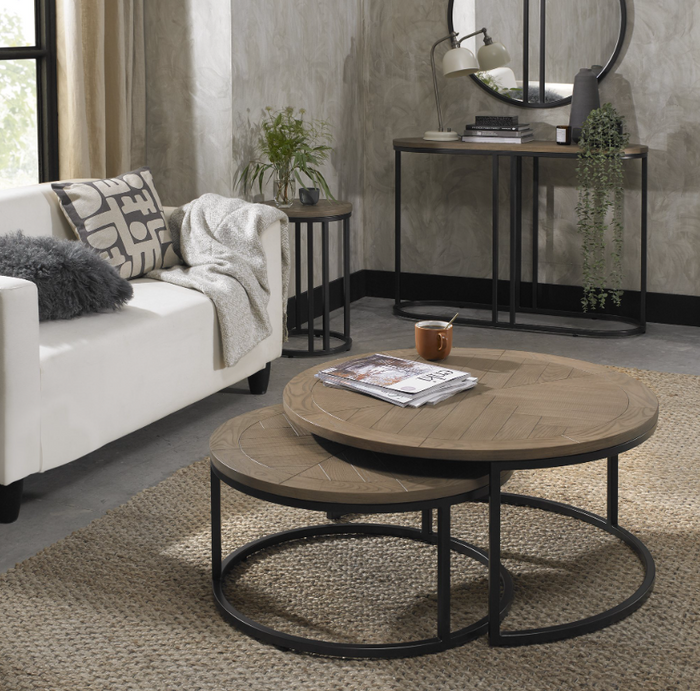 Chevron Living Collection - Weathered Ash