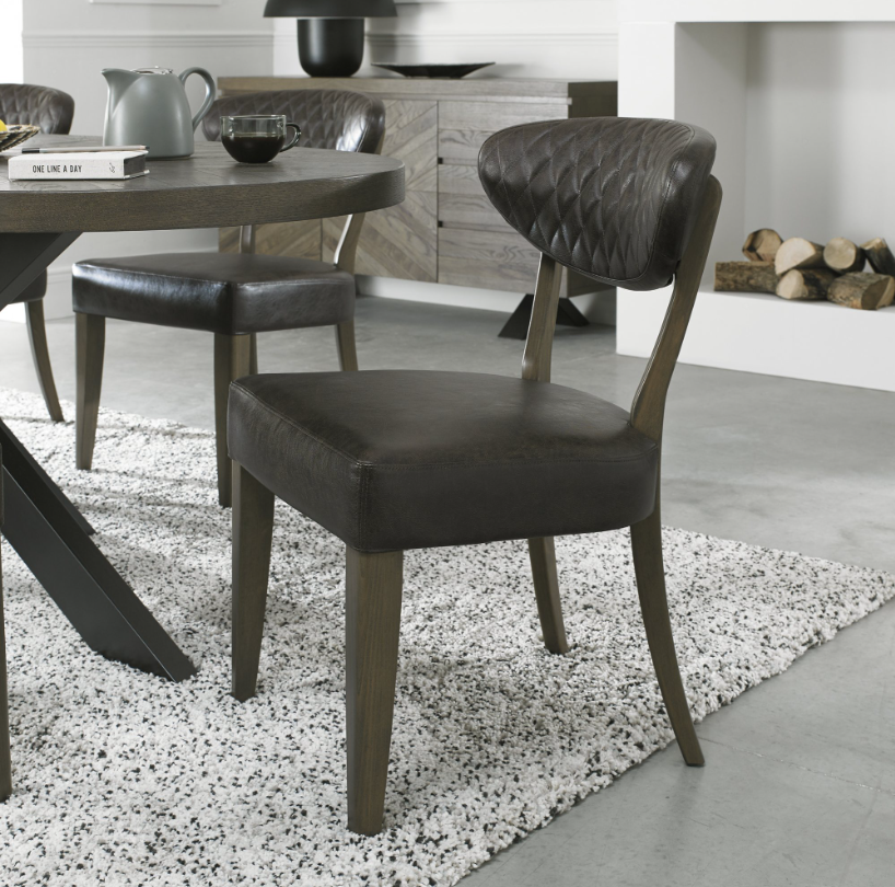 Ellipse Dining Collection - Fumed Oak
