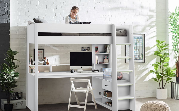 Blaze Gaming Bunk - White