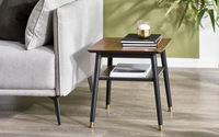 Findlay Living Collection - Walnut and Black