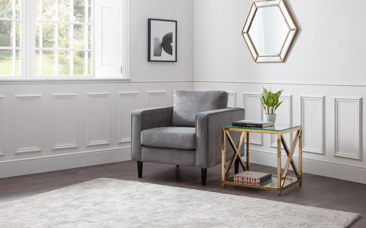 Hayward Upholstery Collection - Grey Chenille