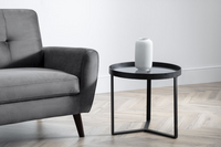 Loft Occasional Tables - Smoked Glass